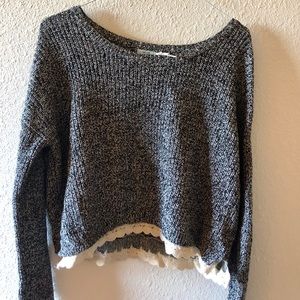 cropped sweater!!